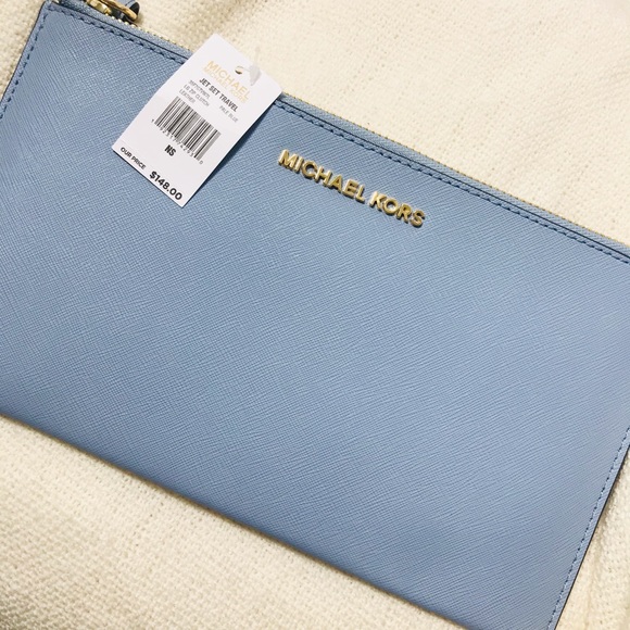 Brand new MK wristlet pale blue - Picture 2 of 9